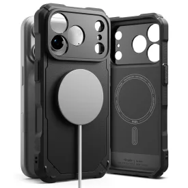   iPhone 18 Pro Max / 17 Pro Max Tok - Ringke Rugged Gear Magnetic MagSafe - Fekete