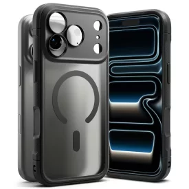   iPhone 18 Pro / 17 Pro Tok - Ringke Fusion Bold Magnetic MagSafe - Matt Fekete