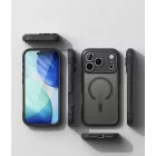iPhone 18 Pro / 17 Pro Tok - Ringke Fusion Bold Magnetic MagSafe - Matt Fekete