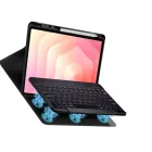Samsung Galaxy Tab S12+ Plus 12.4" (X840 / X846B) Tok - Tech-Protect SC Ceruzatartóval és Angol Billentyűzettel - Fekete