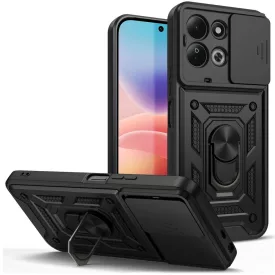   Xiaomi Redmi 17 4G / 5G Tok - Tech-Protect CamShield Pro - Fekete