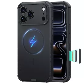   iPhone 18 Pro / 17 Pro Tok - ESR Cyber Tough MagSafe - Fekete
