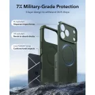 iPhone 18 Pro / 17 Pro Tok - ESR Cyber Tough MagSafe - Zöld