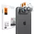 iPhone Duo Lencsevédő - Spigen Optik Pro Glas.tR EZ Fit - Sötétkék x 2 db