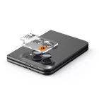 iPhone Duo Lencsevédő - Spigen Optik Pro Glas.tR EZ Fit - Sötétkék x 2 db
