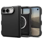 iPhone Duo Tok - Spigen Tough Armor MagSafe - Fekete