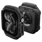 Apple Watch 12 (42mm) Tok - Spigen Rugged Armor - Fekete
