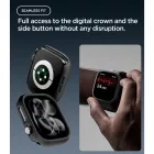 Apple Watch 12 (42mm) Óraszíj - Spigen Thin Fit - Fekete