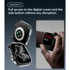 Apple Watch 12 (42mm) Óraszíj - Spigen Thin Fit - Átlátszó