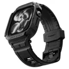 Apple Watch 12 (42mm) Tok és Szíj - Spigen Rugged Armor Pro - Fekete