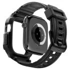 Apple Watch 12 (42mm) Tok és Szíj - Spigen Rugged Armor Pro - Fekete