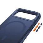 iPhone 18 Pro Max / 17 Pro Max Tok - Tech-Protect MagAir MagSafe CC - Matt Sötétkék