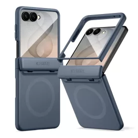   Samsung Galaxy Z Flip 8 Tok - Tech-Protect Kevlar Aura MagSafe - Sötétkék