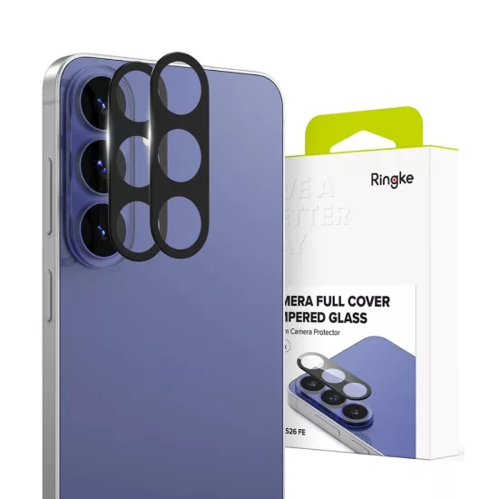 Samsung Galaxy S26 FE Kameravédő - Ringke Camera Full Cover - Fekete x 2 db