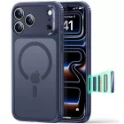 iPhone 18 Pro / 17 Pro Tok - ESR Classic Hybrid MagSafe - Áttetsző-Sötétkék