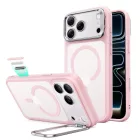 iPhone 18 Pro / 17 Pro Tok - ESR Classic Hybrid Kickstand MagSafe - Áttetsző-Pink