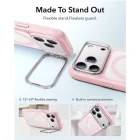 iPhone 18 Pro / 17 Pro Tok - ESR Classic Hybrid Kickstand MagSafe - Áttetsző-Pink