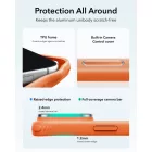 iPhone 18 Pro / 17 Pro Tok - ESR Classic Hybrid Kickstand MagSafe - Áttetsző-Narancs