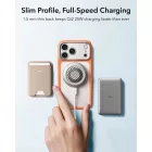iPhone 18 Pro / 17 Pro Tok - ESR Classic Hybrid Kickstand MagSafe - Áttetsző-Narancs