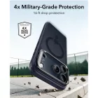 iPhone 18 Pro Max / 17 Pro Max Tok - ESR Classic Hybrid Kickstand MagSafe - Matt Sötétkék