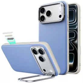   iPhone 18 Pro / 17 Pro Tok - ESR Atelier Kickstand MagSafe - Világoskék