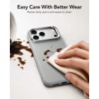 iPhone 18 Pro Max / 17 Pro Max Tok - ESR Leather Kickstand MagSafe - Szürke