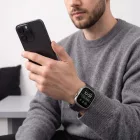 Apple Watch (44/45/46/49mm) Óraszíj - Tech-Protect Iconband Pro - Szürke