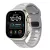 Apple Watch (44/45/46/49mm) Óraszíj - Tech-Protect Silicone Line - Szürke