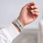 Apple Watch (44/45/46/49mm) Óraszíj - Tech-Protect Silicone Line - Szürke