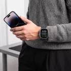 Apple Watch (44/45/46/49mm) Óraszíj - Tech-Protect Silicone Line - Sötétkék