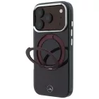 iPhone 18 Pro Max / 17 Pro Max Tok - Mercedes Ring Stand Iconic Logo MagSafe - Bordó