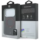 iPhone 18 Pro Max / 17 Pro Max Tok - Mercedes Ring Stand Iconic Logo MagSafe - Bordó