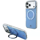 iPhone 18 Pro Max / 17 Pro Max Tok - Mercedes Ring Stand Iconic Logo MagSafe - Kék