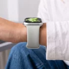 Apple Watch (40/41/42mm) Óraszíj - Tech-Protect Silicone - Szürke