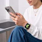Apple Watch (40/41/42mm) Óraszíj - Tech-Protect Silicone - Fehér