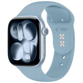   Apple Watch (40/41/42mm) Óraszíj - Tech-Protect Silicone - Kék