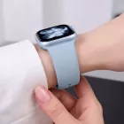 Apple Watch (40/41/42mm) Óraszíj - Tech-Protect Silicone - Kék