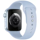 Apple Watch (40/41/42mm) Óraszíj - Tech-Protect Silicone - Világoskék