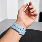 Apple Watch (40/41/42mm) Óraszíj - Tech-Protect Silicone - Világoskék