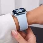Apple Watch (40/41/42mm) Óraszíj - Tech-Protect Silicone - Világoskék