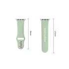 Apple Watch (40/41/42mm) Óraszíj - Tech-Protect Silicone - Világoszöld