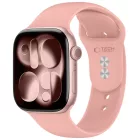 Apple Watch (44/45/46/49mm) Óraszíj - Tech-Protect Silicone - Rózsaszín