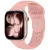 Apple Watch (44/45/46/49mm) Óraszíj - Tech-Protect Silicone - Rózsaszín