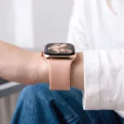 Apple Watch (44/45/46/49mm) Óraszíj - Tech-Protect Silicone - Rózsaszín