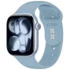 Apple Watch (44/45/46/49mm) Óraszíj - Tech-Protect Silicone - Kék