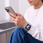 Apple Watch (44/45/46/49mm) Óraszíj - Tech-Protect Silicone - Kék