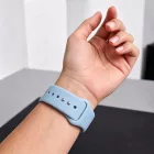 Apple Watch (44/45/46/49mm) Óraszíj - Tech-Protect Silicone - Kék
