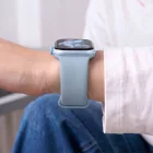 Apple Watch (44/45/46/49mm) Óraszíj - Tech-Protect Silicone - Kék
