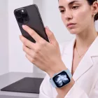 Apple Watch (44/45/46/49mm) Óraszíj - Tech-Protect Silicone - Kék
