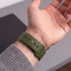 Apple Watch (44/45/46/49mm) Óraszíj - Tech-Protect Silicone - Zöld